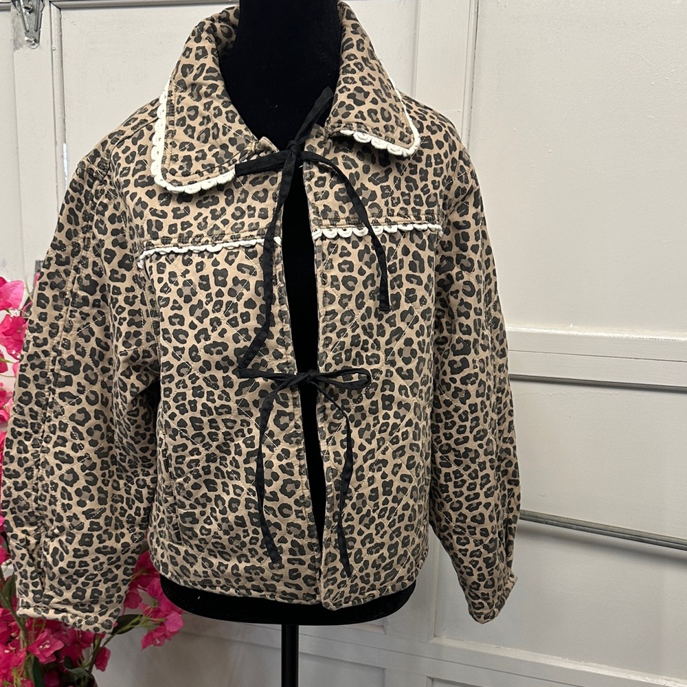 Leopard Print Women's Jacket